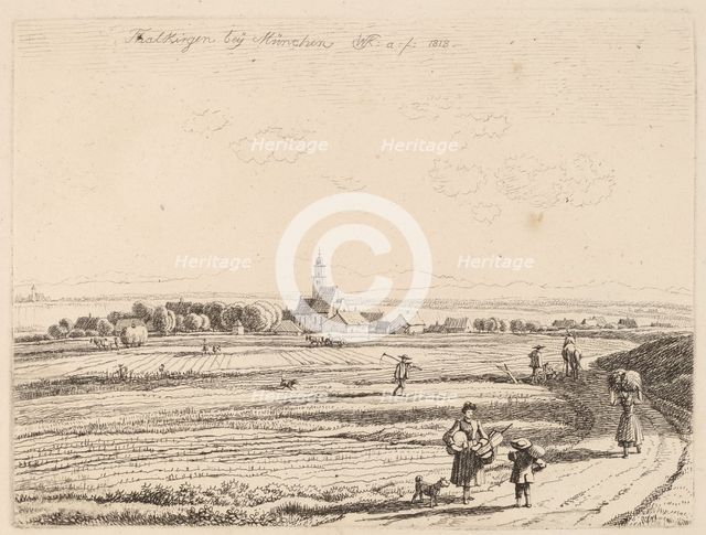 Thalkirchen, 1818. Creator: Wilhelm von Kobell.