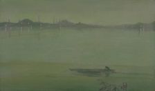 Thames Nocturne, about 1872. Creator: James Abbott McNeill Whistler