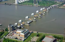Thames Barrier, Woolwich Reach, London, 2008. Artist: Historic England Staff Photographer