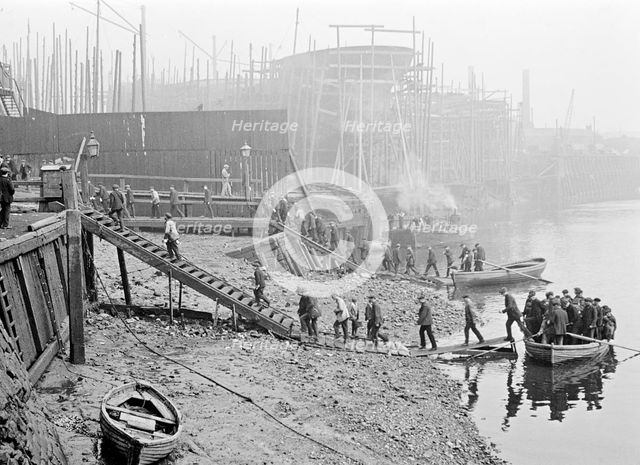 Thames Ironworks, London, c1908. Creator: Unknown.