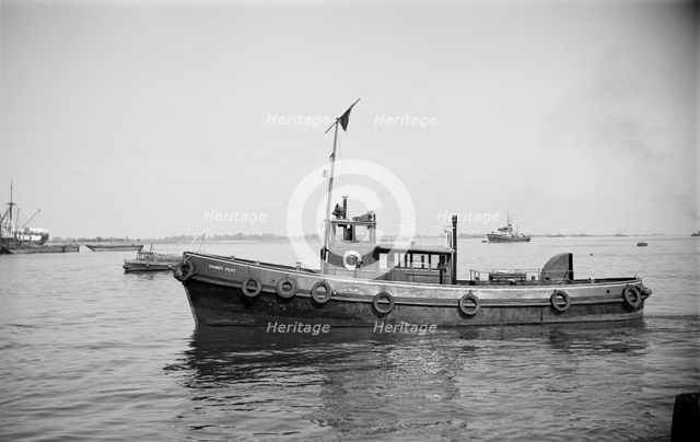 Thames pilot launch, Gravesend, Kent, c1945-c1965. Artist: SW Rawlings