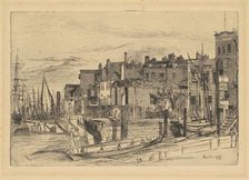 Thames Police, 1859. Creator: James Abbott McNeill Whistler