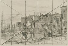 Thames Police, 1859. Creator: James Abbott McNeill Whistler