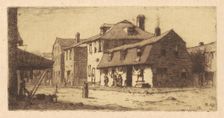 Thames Street, Newport, 1881. Creator: Charles A Platt