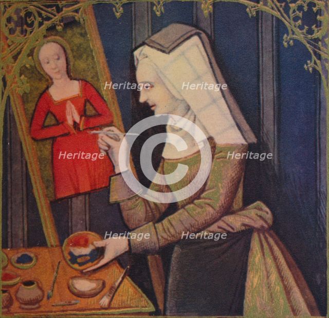 'Thamyris - Reine De Scythie', 1403, (1939). Artist: Master of Berry's Cleres Femmes.