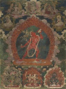 Thangka of Vajrayogini, End of 18th-early 19th century. Creator: Tibetan culture
