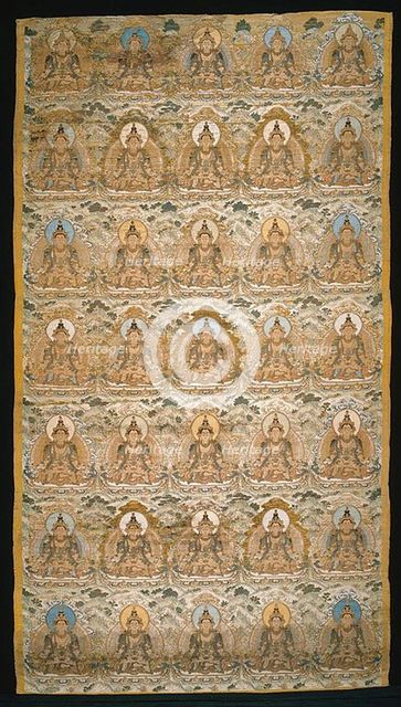 Thanka (Religious Picture), China, 18th century, Qing dynasty(1644-1911). Creator: Unknown.