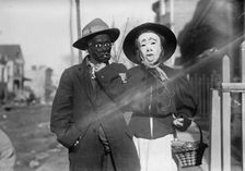 Thanksgiving Maskers, between c1910 and c1915. Creator: Bain News Service