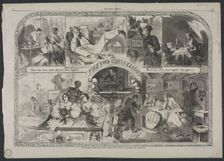 Thanksgiving Day, 1860 - The Two Great Classes of Society, 1860. Creator: Winslow Homer (American, 1836-1910)