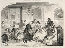 Thanksgiving Day - The Dance, 1858. Creator: Winslow Homer (American, 1836-1910)