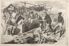 Thanksgiving in Camp, 1862. Creator: Winslow Homer (American, 1836-1910)