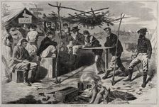Thanksgiving in Camp, 1862. Creator: Winslow Homer (American, 1836-1910)