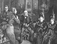 'That Unfortunate Marriage, by Francis Eleanor Trollope, "I'm so sadly absent minded,"said Mrs Simp Creator: Sydney Prior Hall
