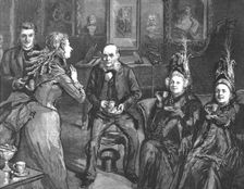 'That Unfortunate Marriage, by Francis Eleanor Trollope, "I'm so sadly absent minded,"said Mrs Simp Creator: Sydney Prior Hall