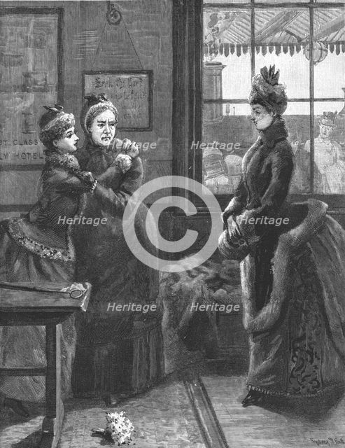 ''That Unfortunate Marriage, by Francis Eleanor Trollope,"I only hope that you will take as good car Creator: Sydney Prior Hall.