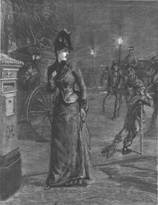 'That Unfortunate Marriage, by Francis Eleanor Trollope; May went downstairs, and opening the hall- Creator: Sydney Prior Hall