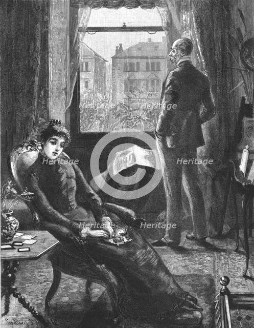 ''That Unfortunate Marriage, by Francis Eleanor Trollope, "What on earth my mother did with her mone Creator: Sydney Prior Hall.