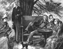 'That Unfortunate Marriage, by Francis Eleanor Trollope, "You will all be sorry to lose Miss Cheffi Creator: Sydney Prior Hall