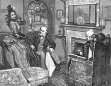 'That Unfortunate Marriage, by Francis Eleanor Trollope,"I had totally forgotten again what I was g Creator: Sydney Prior Hall