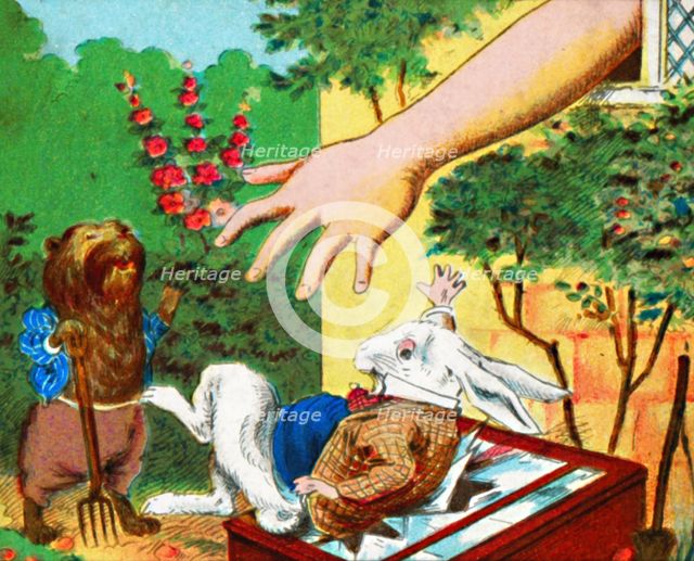 'That you won't, thought Alice', c1900.  Artist: Unknown.
