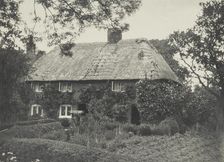 Thatched cottage. From the album: Photograph album - England, 1920s. Creator: Harry Moult