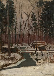 Thaw, 1877-1880. Creator: Ladislav Mednyanszky