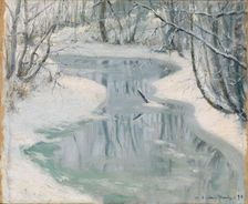 Thaw, 1894. Creator: Gustav Wentzel