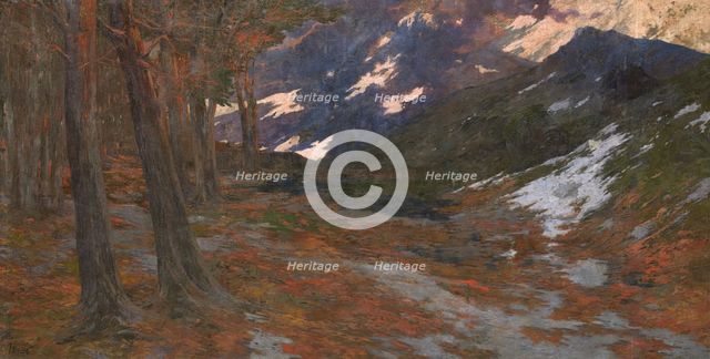 Thaw, 1920. Creator: Juan Espina y Capo.