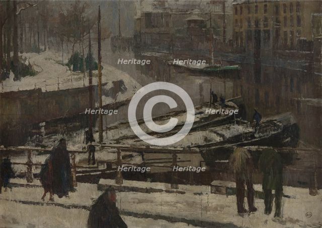 Thaw in Ghent, c1902. Creator: Albert Baertsoen.