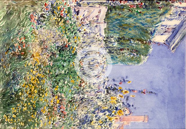 Thaxter's Garden, 1892. Creator: Frederick Childe Hassam.