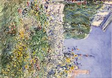 Thaxter's Garden, 1892. Creator: Frederick Childe Hassam