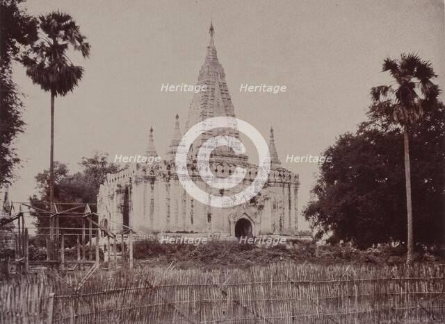 Thayet Myo: Pagoda on the South of Cantonment, August 8, 1855. Creator: Captain Linnaeus Tripe.