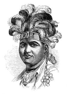 Thayendaneega, a Mohawk chief, 1848