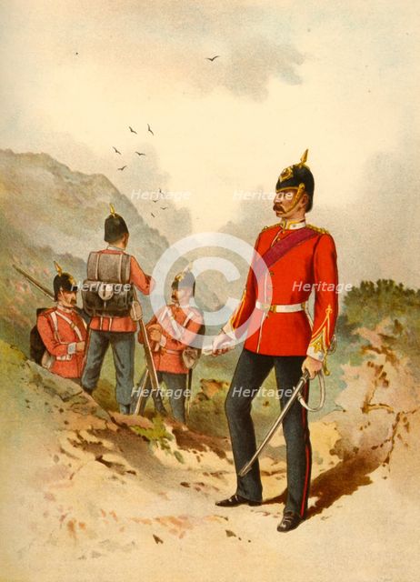 'The 15th - East Yorkshire', 1890. Creator: Godfrey Douglas Giles.
