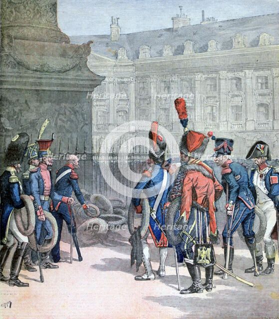 The 15th of August of bygone days, 1891. Artist: Unknown