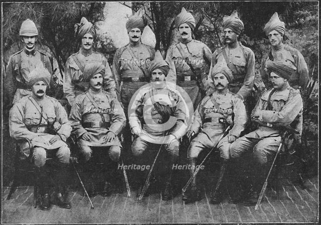 'The 16th Bengal Lancers', 1900.  Artist: Unknown.