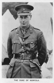 The 16th Duke of Norfolk 1937