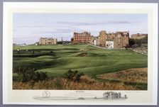 "The 17th Hole of the Old Course, St Andrews", British, c1990. Creator: Unknown