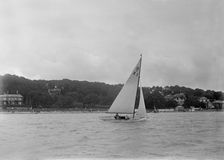 The 18-foot keelboat Vanity (K5), 1922. Creator: Kirk & Sons of Cowes