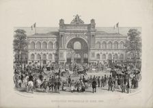 The 1855 Exposition Universelle in Paris (Exposition Universelle de 1855), 1855. Creator: Anonymous