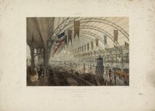 The 1855 Exposition Universelle in Paris (Exposition Universelle de 1855), 1855. Creator: Arnout, Louis Jules (1814-1868)