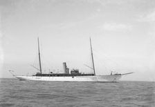 The 186 ton steam yacht Narcissus Creator: Kirk & Sons of Cowes