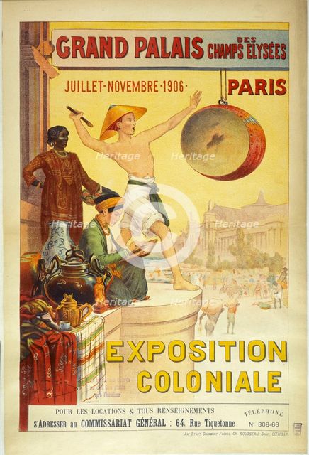 The 1906 Paris Colonial Exhibition (Exposition coloniale internationale) , 1906. Creator: Anonymous.