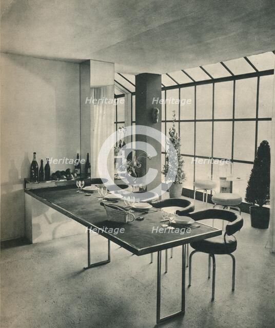 'The 1928 Dining Room', 1928. Artist: Charlotte Perriand.