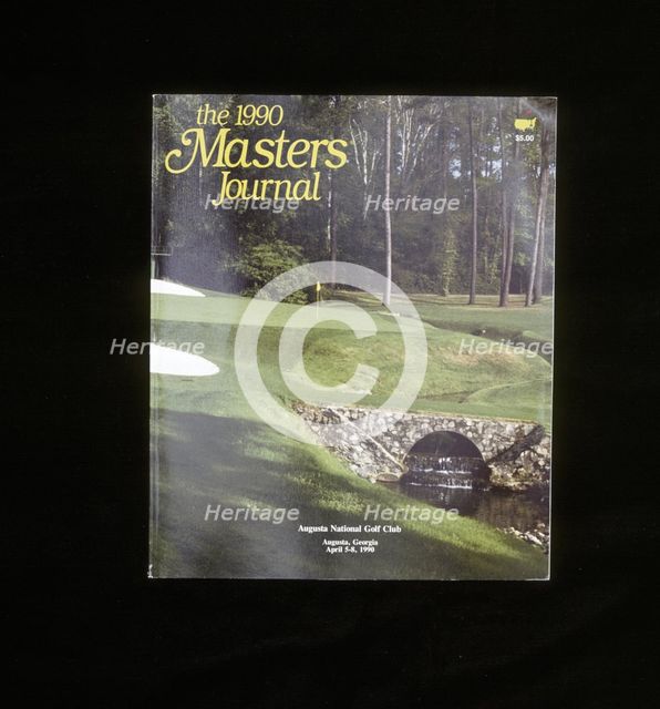 "The 1990 Masters Journal", 1990. Creator: Unknown.