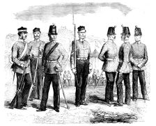 The 100th (Prince of Wales Royal Canadian) Regiment of the Line, 1858. Creator: Unknown