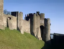 The 13th century Constable's Gate at Dover Castle, Kent, 1997. Artist: J Richards