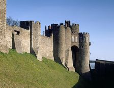 The 13th century Constable's Gate at Dover Castle, Kent, 1997. Artist: J Richards