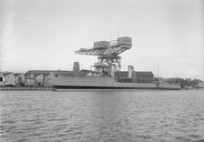 The 1st Argentine Destroyer Mendoza built by J Samuel White & Co in Cowes, Isle of Wight, 1928. Creator: Kirk & Sons of Cowes