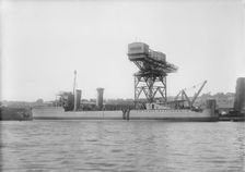 The 1st Argentine Destroyer Mendoza built by J Samuel White & Co in Cowes, Isle of Wight, 1928. Creator: Kirk & Sons of Cowes